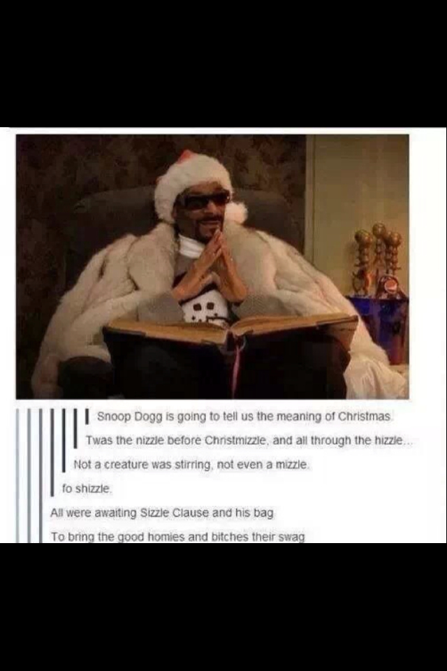 Snoop dog Christmas  - meme