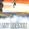 I was playing temple run2 and he didnt get off the rope... just started flying in the air! i couldnt control myself :D