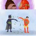 What happens when batman meets ironman 