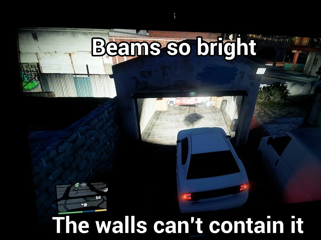 GTA5 Franklins garage - meme