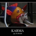 karma's a bitch