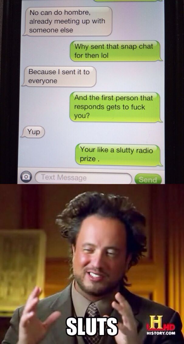 Sluts be like.. - meme