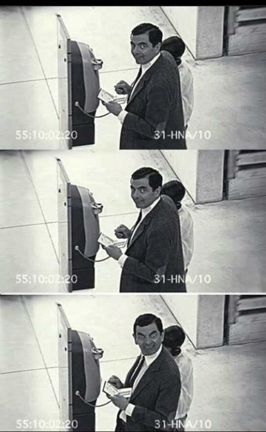 when you see a security camera - meme