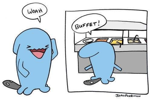 Pokemon buffet - meme