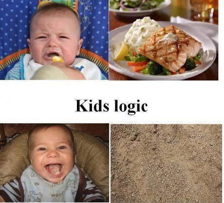 kids logic - meme