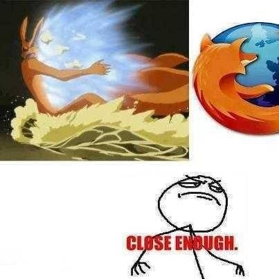Voilà l'origine de Firefox - meme