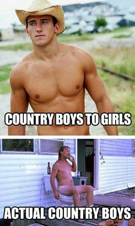 Country boys - meme