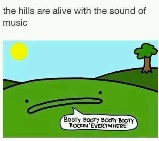 The hills need some better music - meme