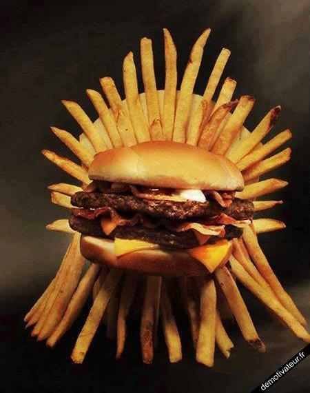 le roi burger - meme