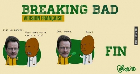 breaking bad français - meme