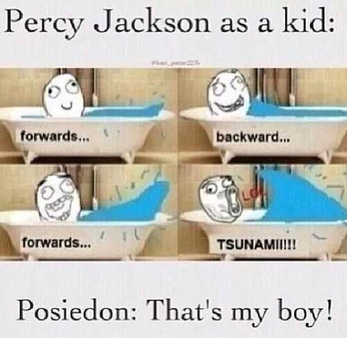 Percy Jackson fans? - meme