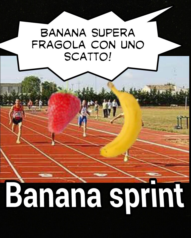 al posto di banana split... - meme