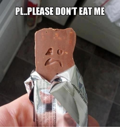 Don't eat it please - meme