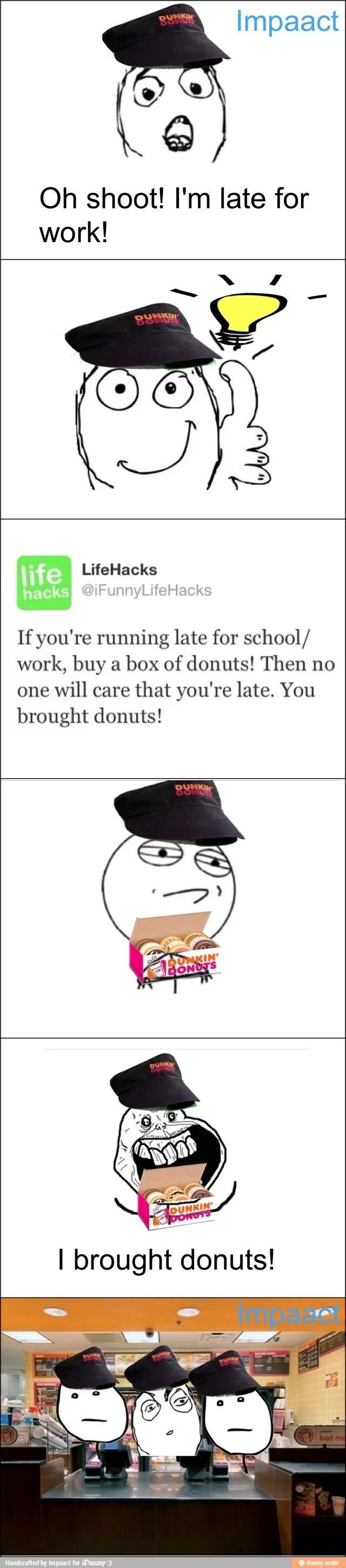 Donuts? Challange accepted! - meme