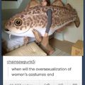 Sexy fish costume