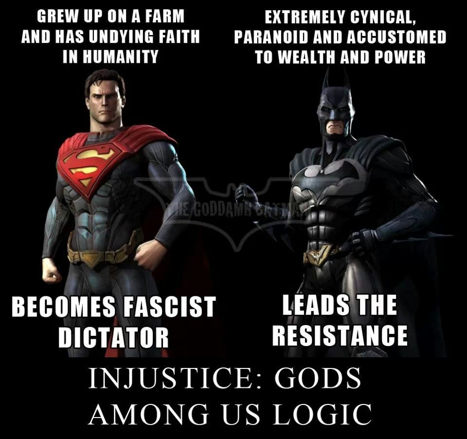 injustice logic - meme
