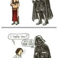 Not sure if good guy Vader, or poor form Vader....