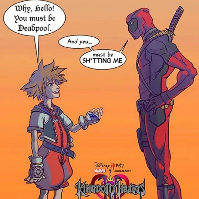 How it would probably be in Kingdom Hearts 3 - meme