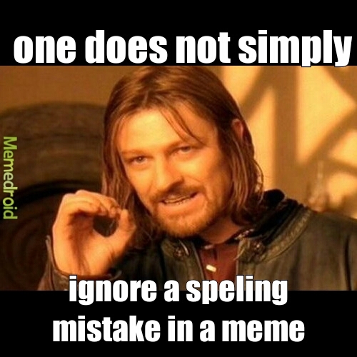 bad grammar meme