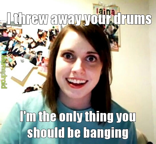 drummers girl - meme