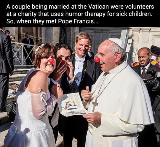 This new Pope keeps getting better and better…  - meme