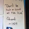 Ghandi, boss