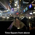 Time Square from above