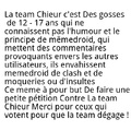 fuck la team Chieur !