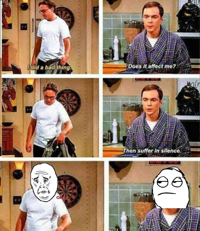 you tell him Sheldon - meme