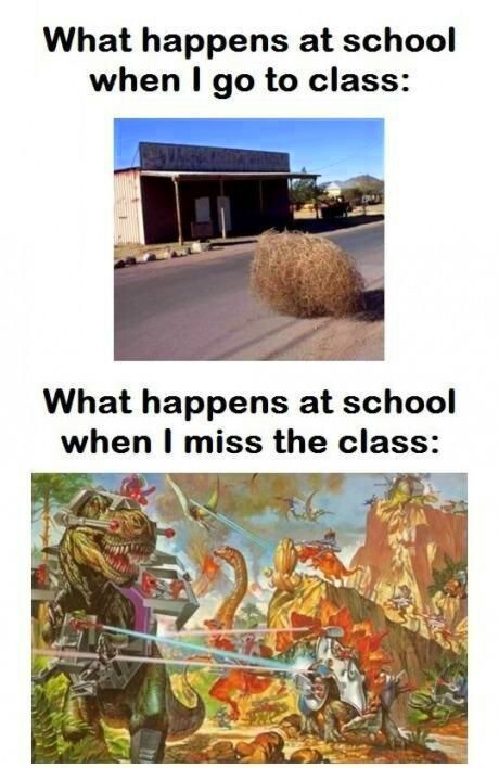 favorite class? - meme