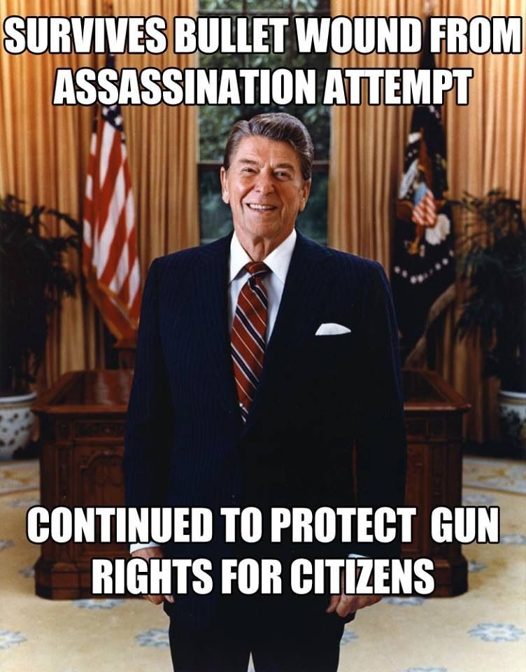 Good guy Reagan  - meme