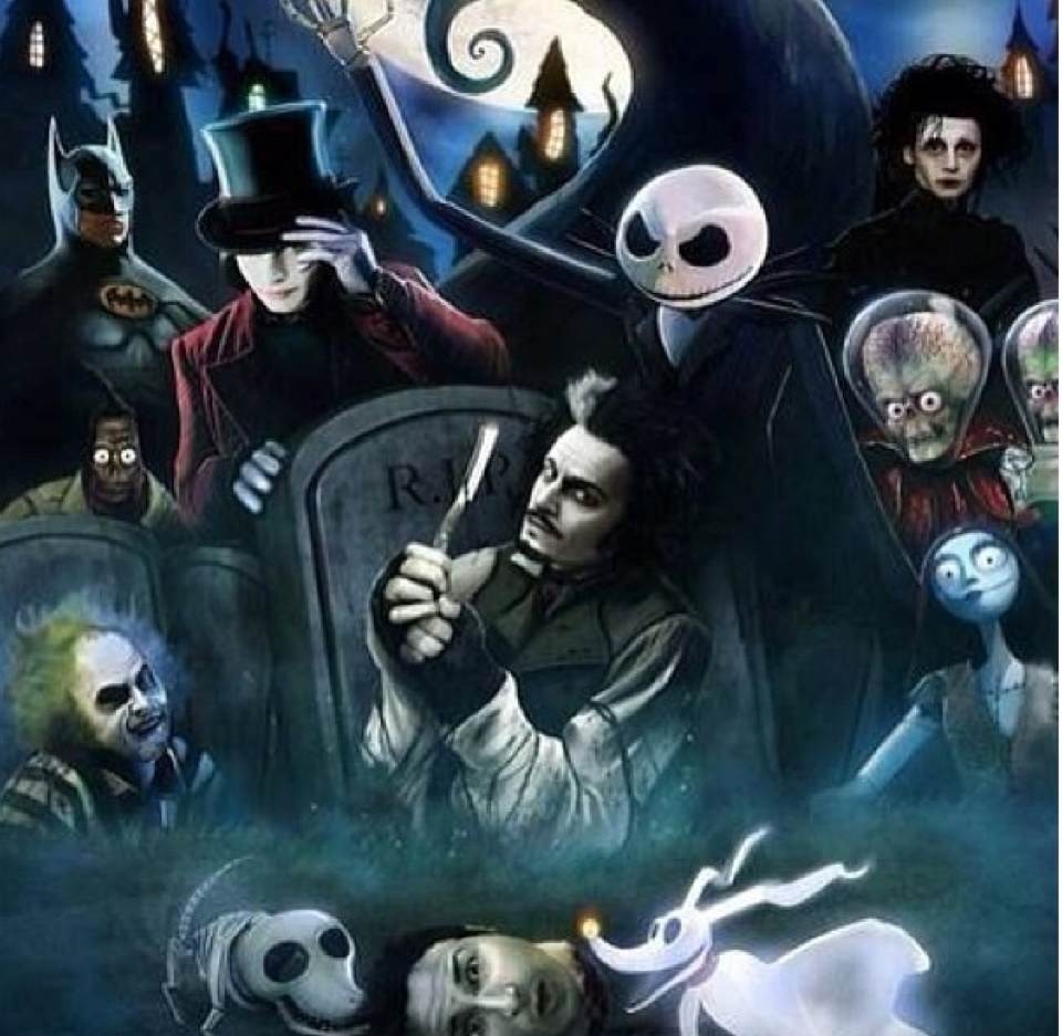 All of the most amazing movies made by Tim Burton - meme