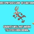 First law of cartoons