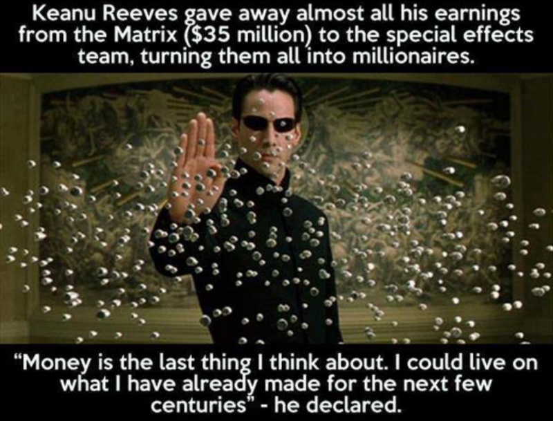 Keanu Reeves is the best - meme