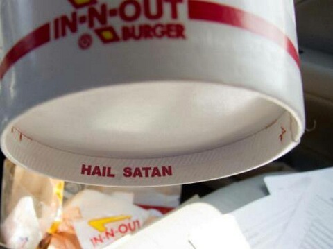 Gee, In-N-Out. You sure are subtle. - meme