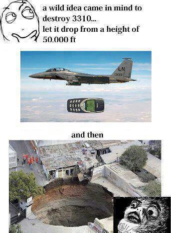 The power of Nokia - meme
