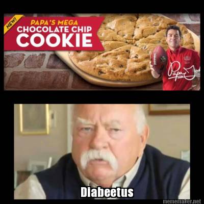 I caught the diabeetus. - meme