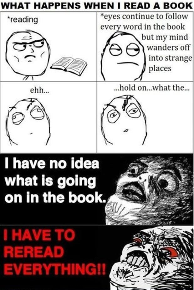 I have to reread everything!!! - meme