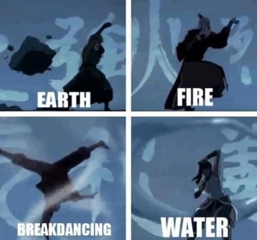 which element would you like to bend ? - meme