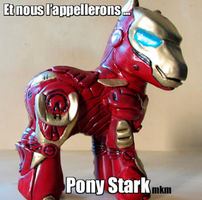 Pony Stark - meme
