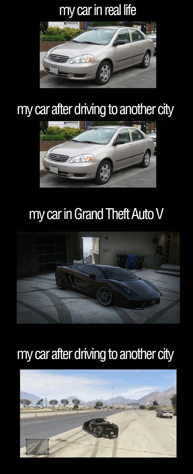 I wish I had that car in real life... - meme