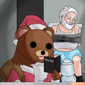 Pedo Bear steals Christmas