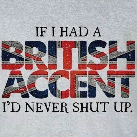 British accent - meme