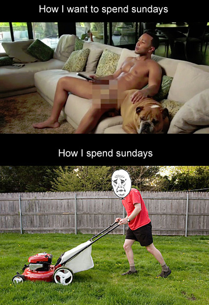 Lazy Sunday! Woke up sunday afternoon.... - meme