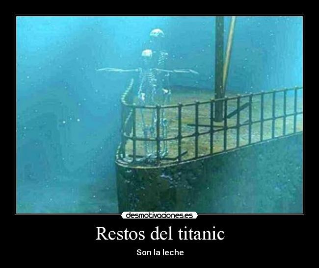El Titanic  - meme