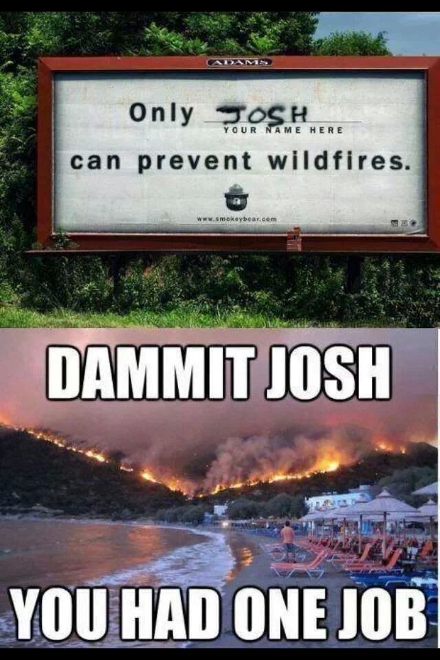 Josh gets downvotes - meme