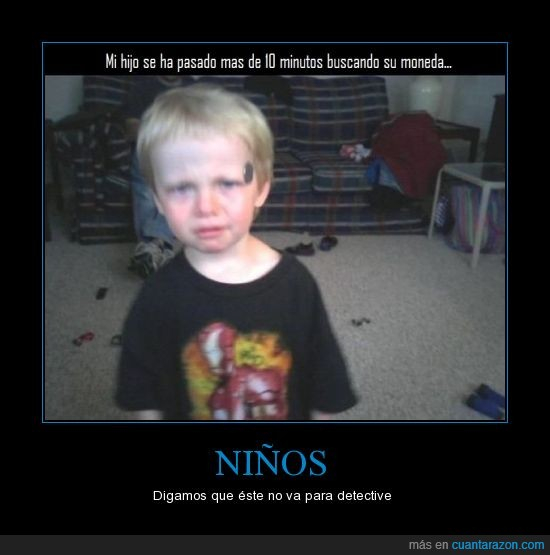 No servira como detective - meme
