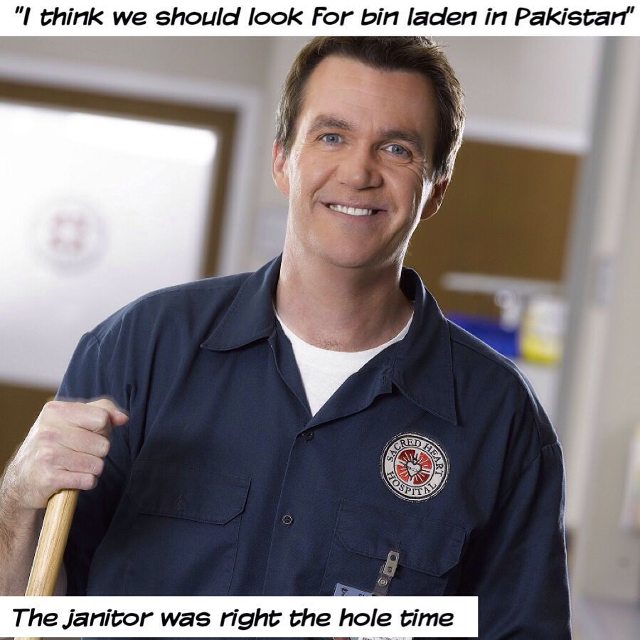 The janitor  - meme