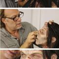 A maquiagem de The Walking Dead