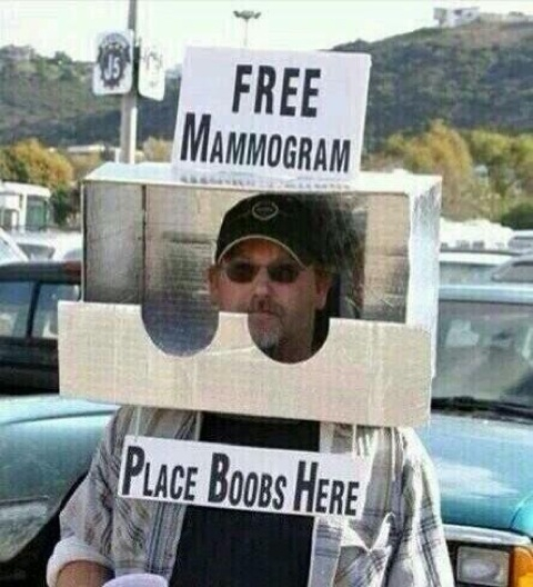Free Mammogram  - meme